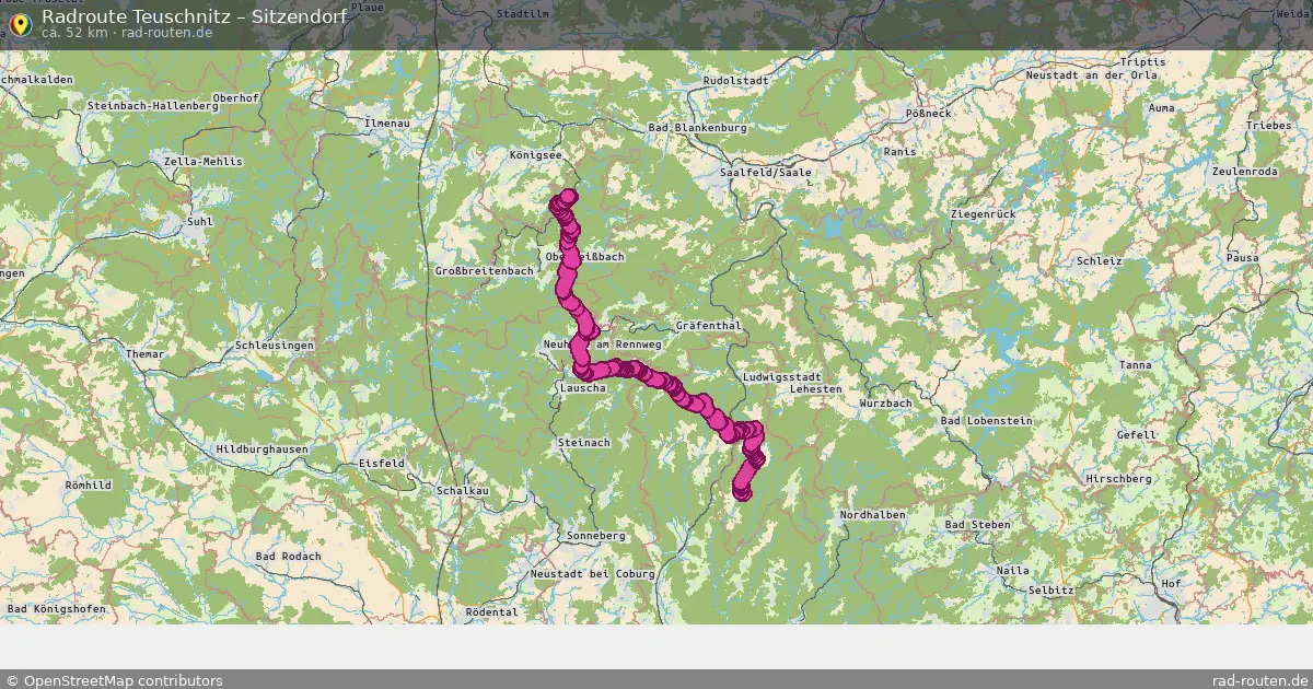Radtour Teuschnitz – Sitzendorf