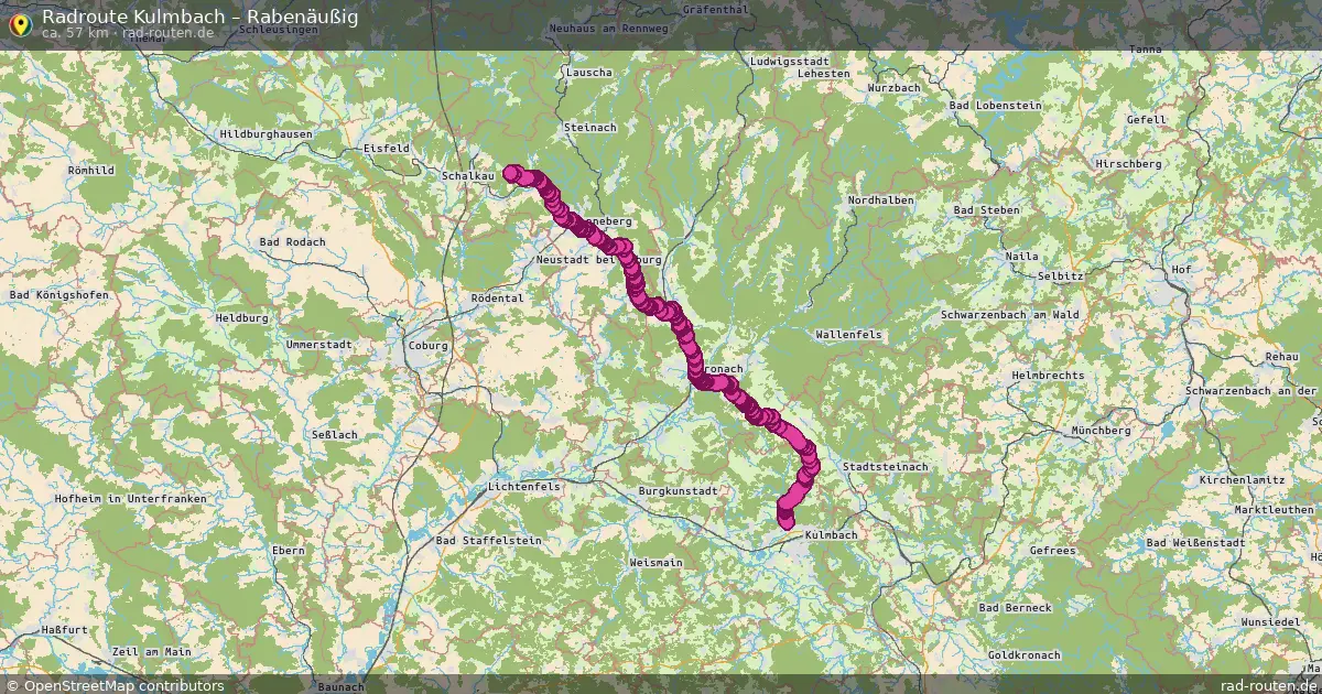Radtour Kulmbach – Rabenäußig