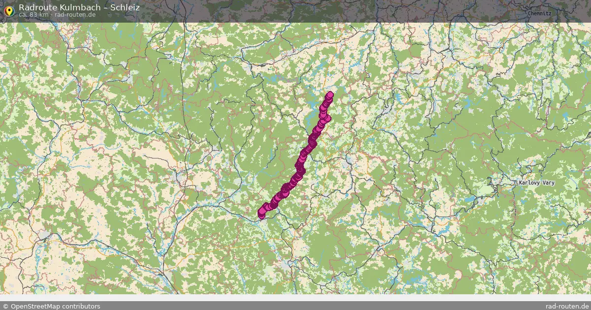 Radtour Kulmbach – Schleiz