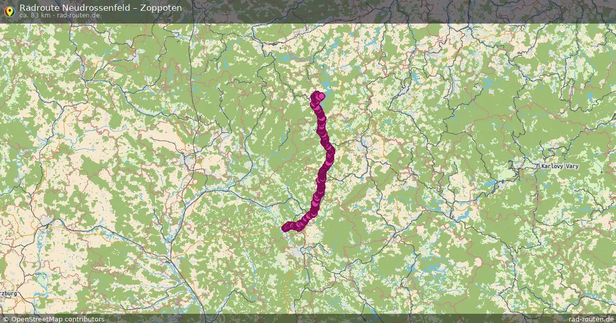 Radtour Neudrossenfeld – Zoppoten