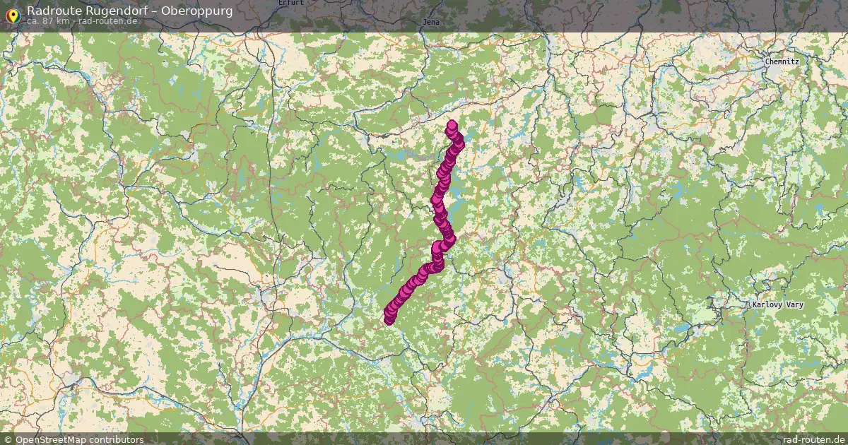 Radtour Rugendorf – Oberoppurg