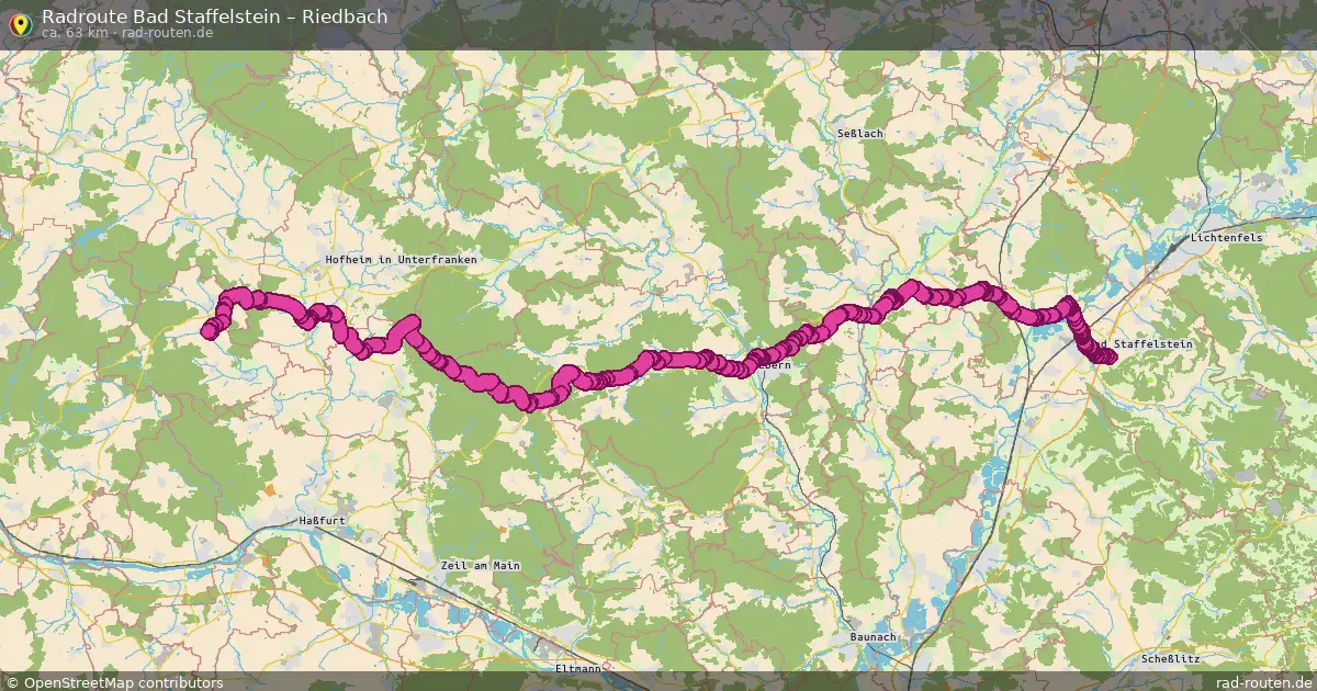 Radtour Bad Staffelstein – Riedbach