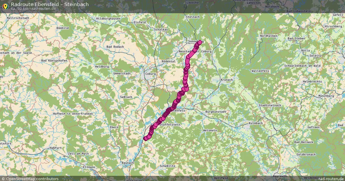 Radtour Ebensfeld – Steinbach
