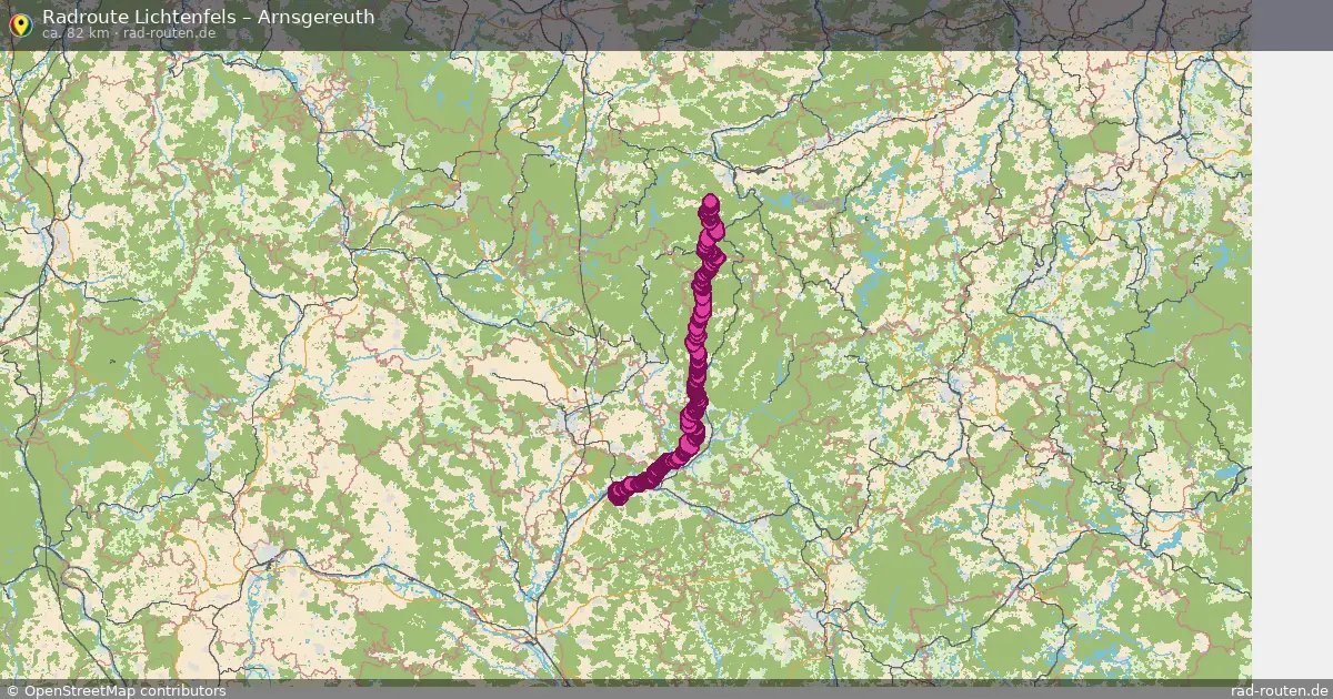 Radtour Lichtenfels – Arnsgereuth