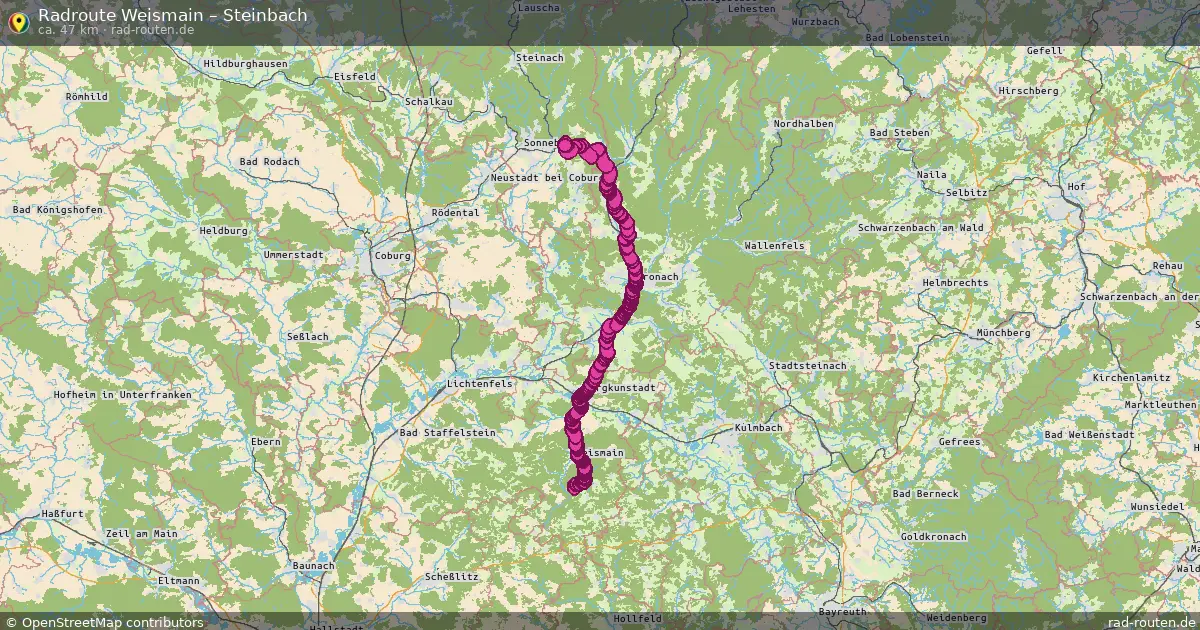 Radtour Weismain – Steinbach
