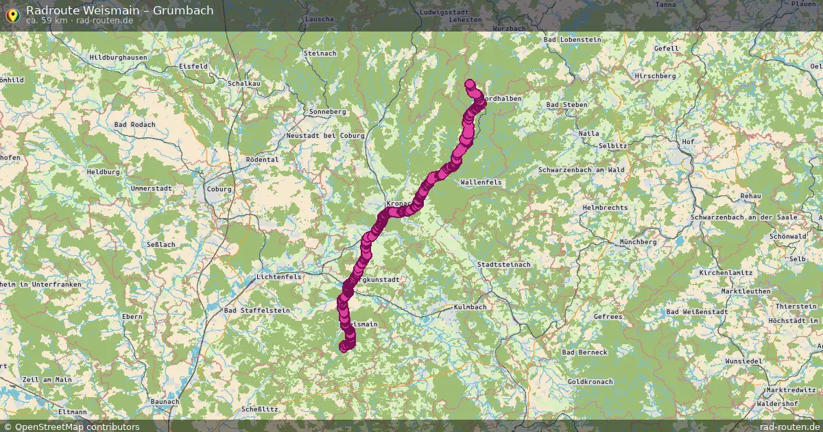 Radtour Weismain – Grumbach