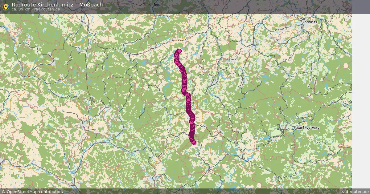 Radtour Kirchenlamitz – Moßbach