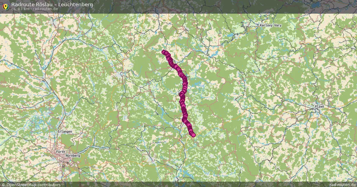 Radtour Röslau – Leuchtenberg