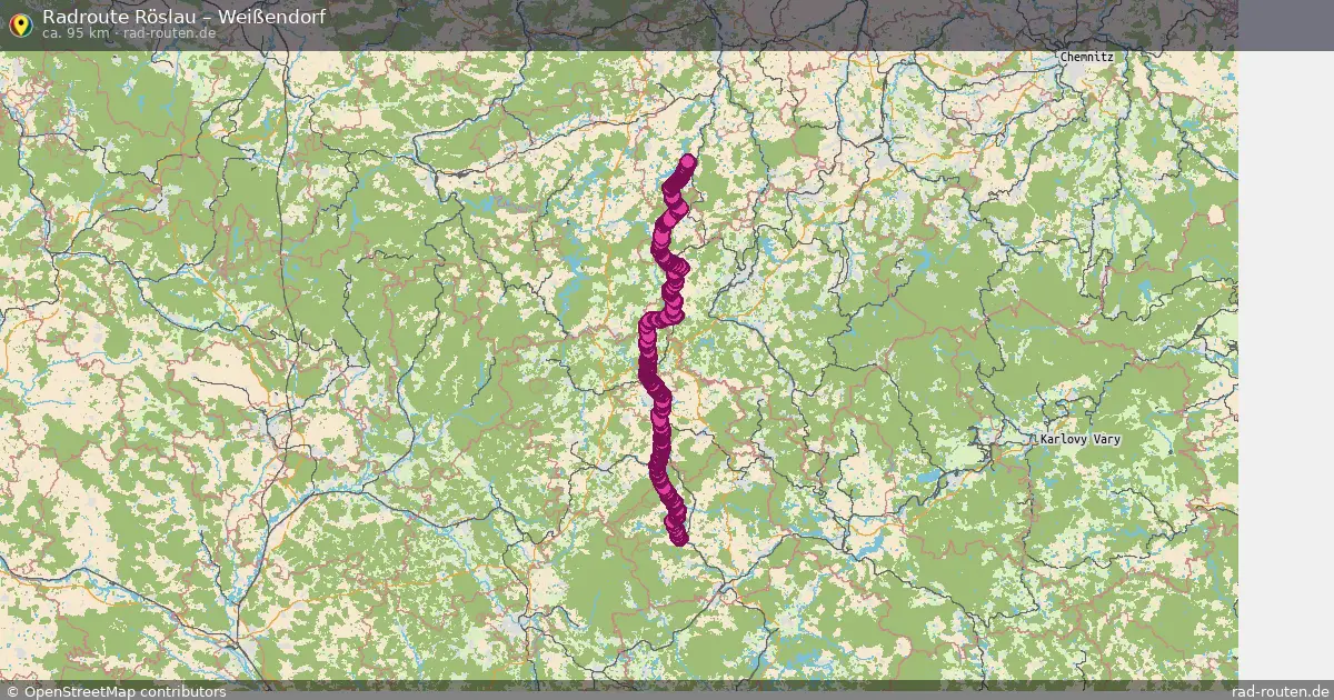 Radtour Röslau – Weißendorf