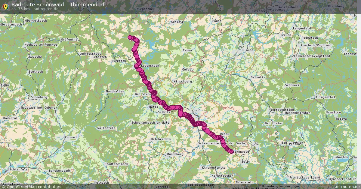 Radtour Schönwald – Thimmendorf