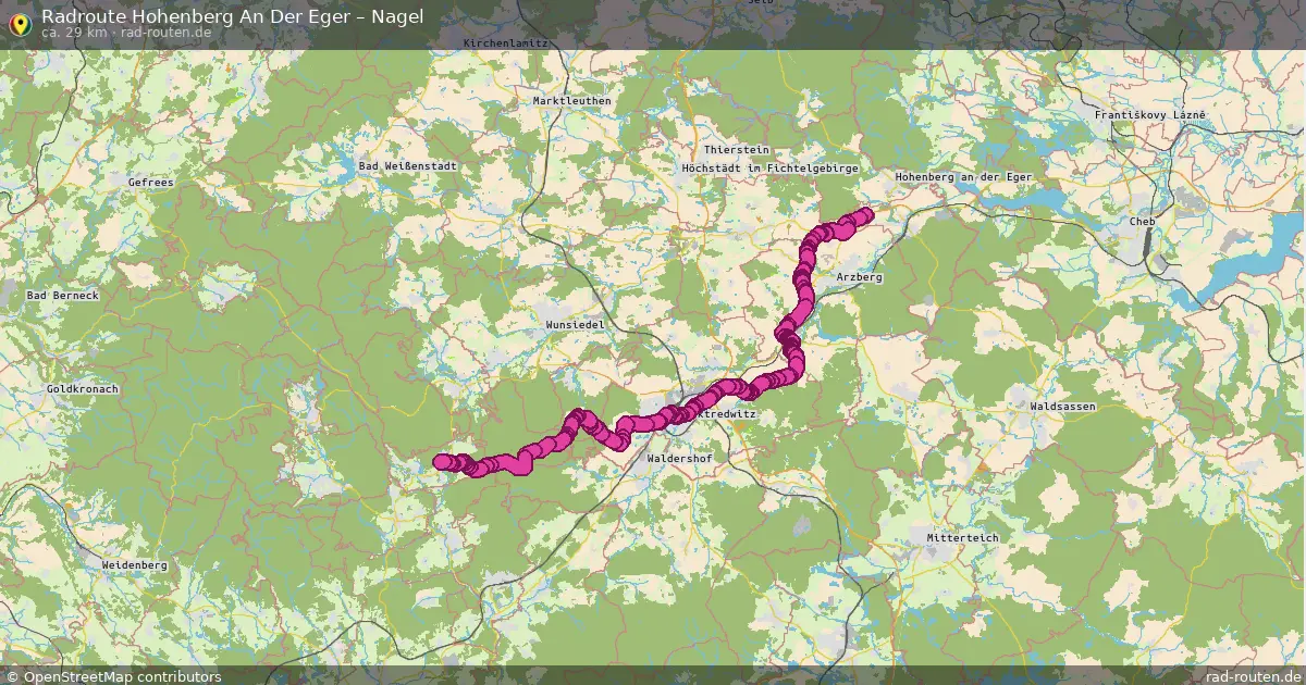 Radtour Hohenberg An Der Eger – Nagel