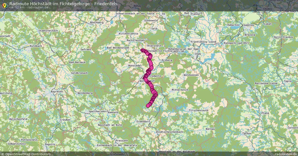 Radtour Höchstädt Im Fichtelgebirge – Friedenfels