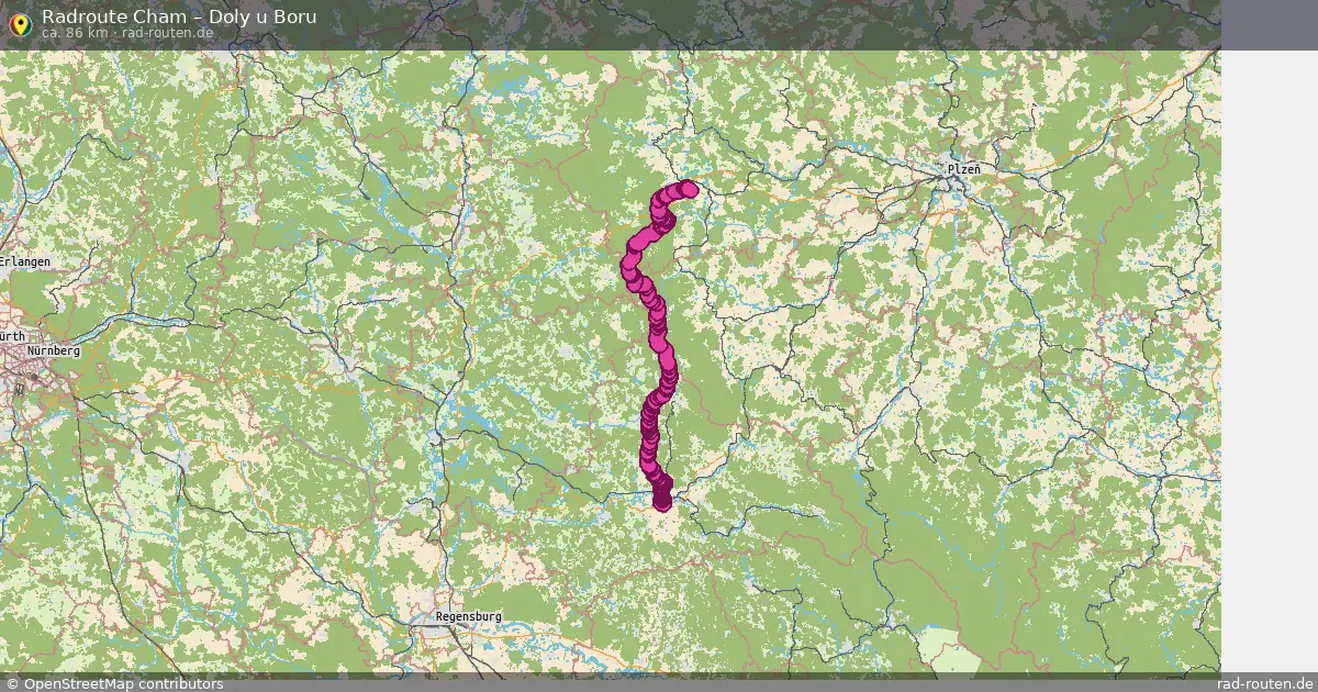 Radtour Cham – Doly U Boru