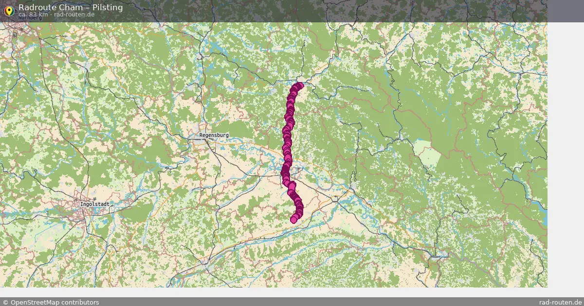 Radtour Cham – Pilsting