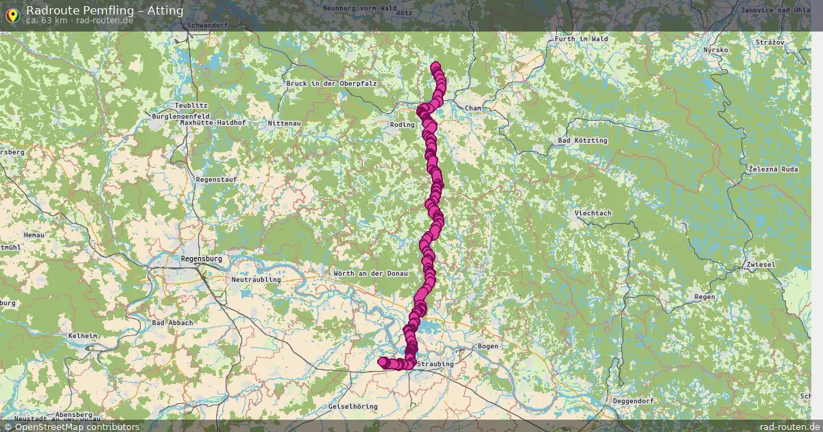 Radtour Pemfling – Atting