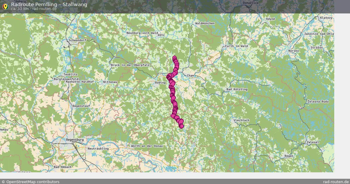 Radtour Pemfling – Stallwang