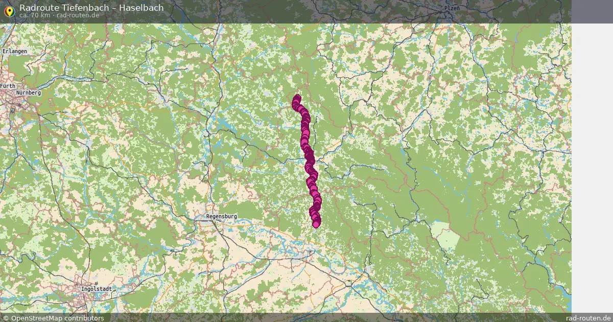 Radtour Tiefenbach – Haselbach