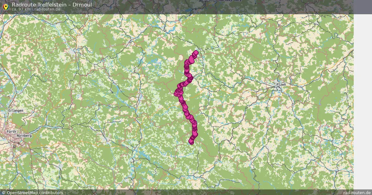 Radtour Treffelstein – Drmoul