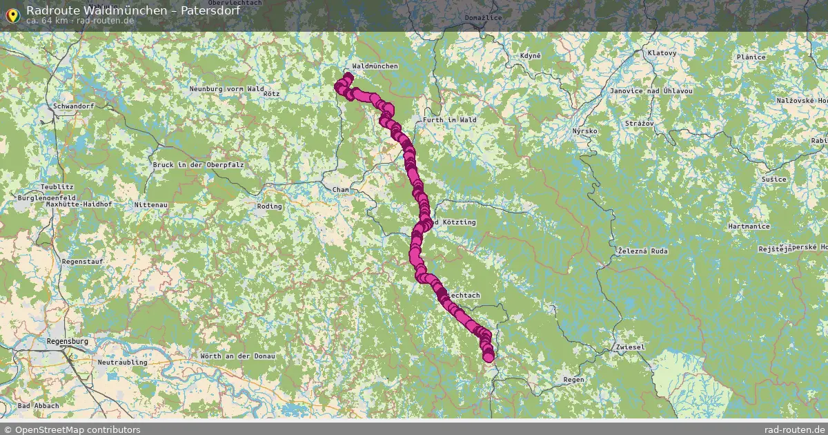 Radtour Waldmünchen – Patersdorf