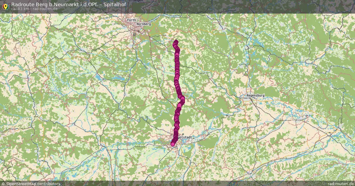 Radtour Berg B.neumarkt I.d.opf. – Spitalhof