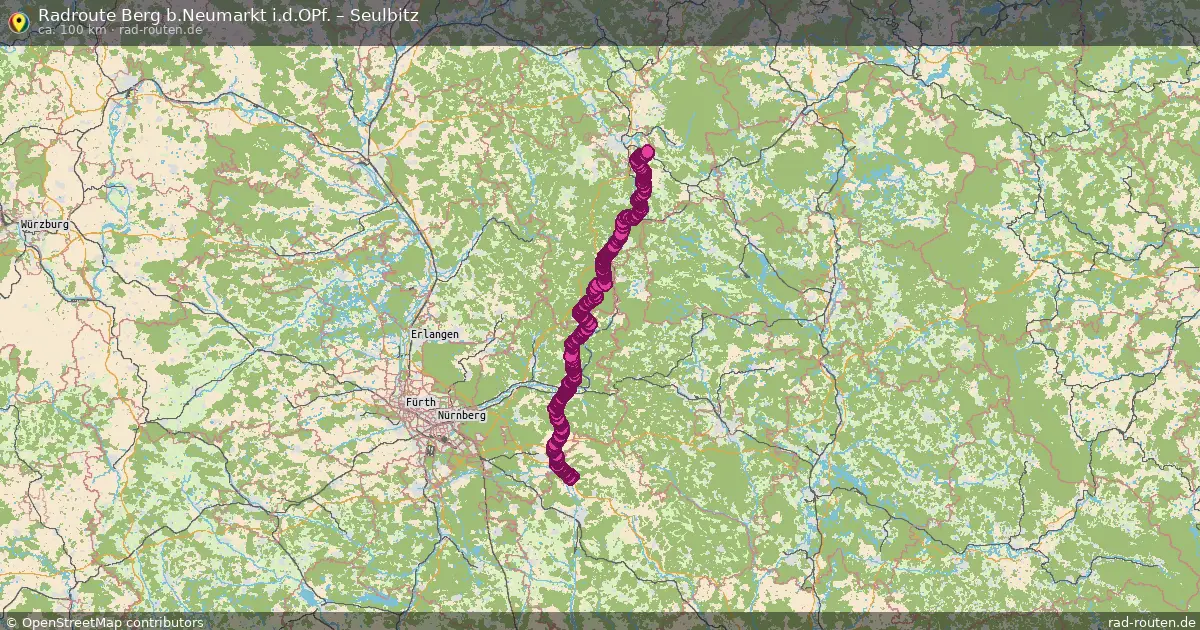 Radtour Berg B.neumarkt I.d.opf. – Seulbitz