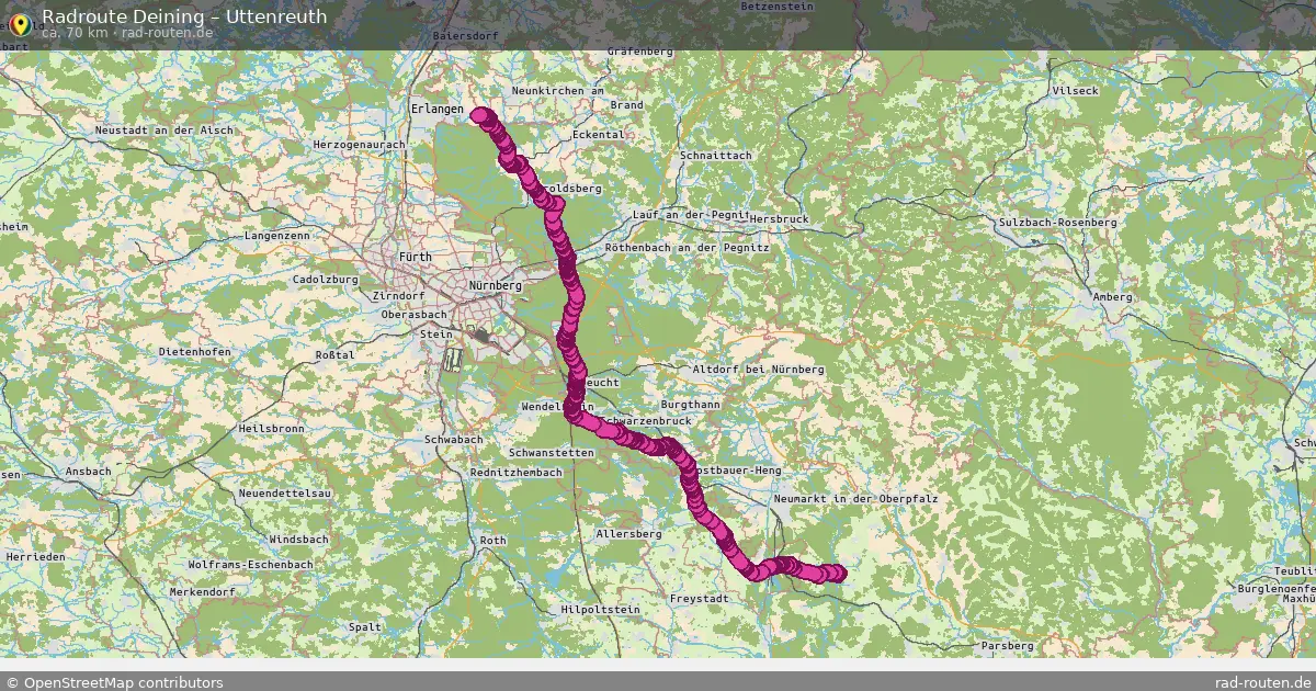 Radtour Deining – Uttenreuth