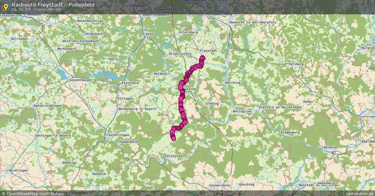 Radtour Freystadt – Pollenfeld