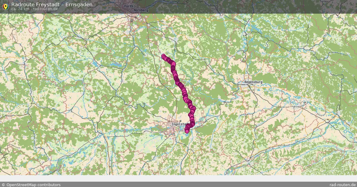 Radtour Freystadt – Ernsgaden