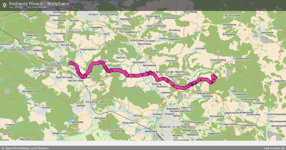 Radtour Pilsach – Burgthann