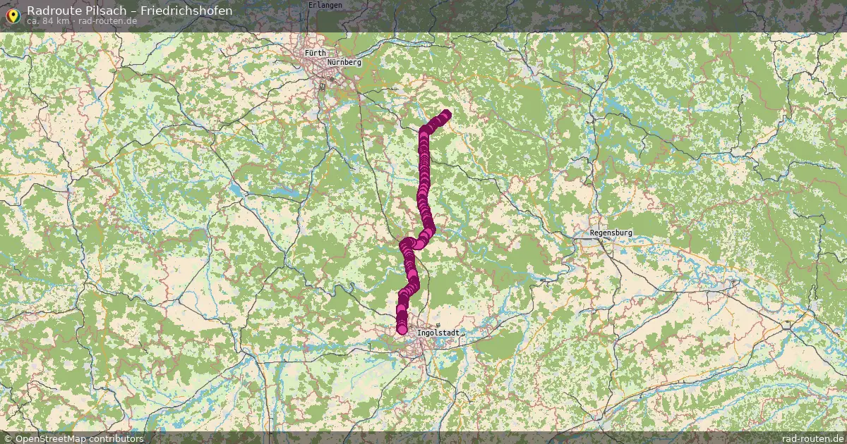Radtour Pilsach – Friedrichshofen