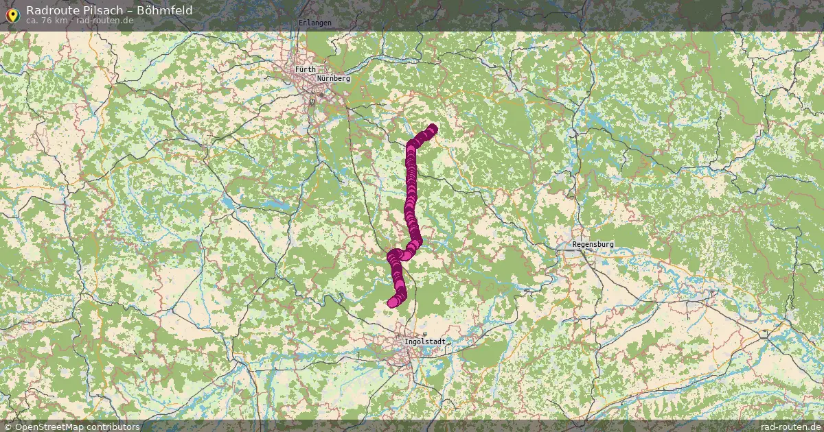Radtour Pilsach – Böhmfeld