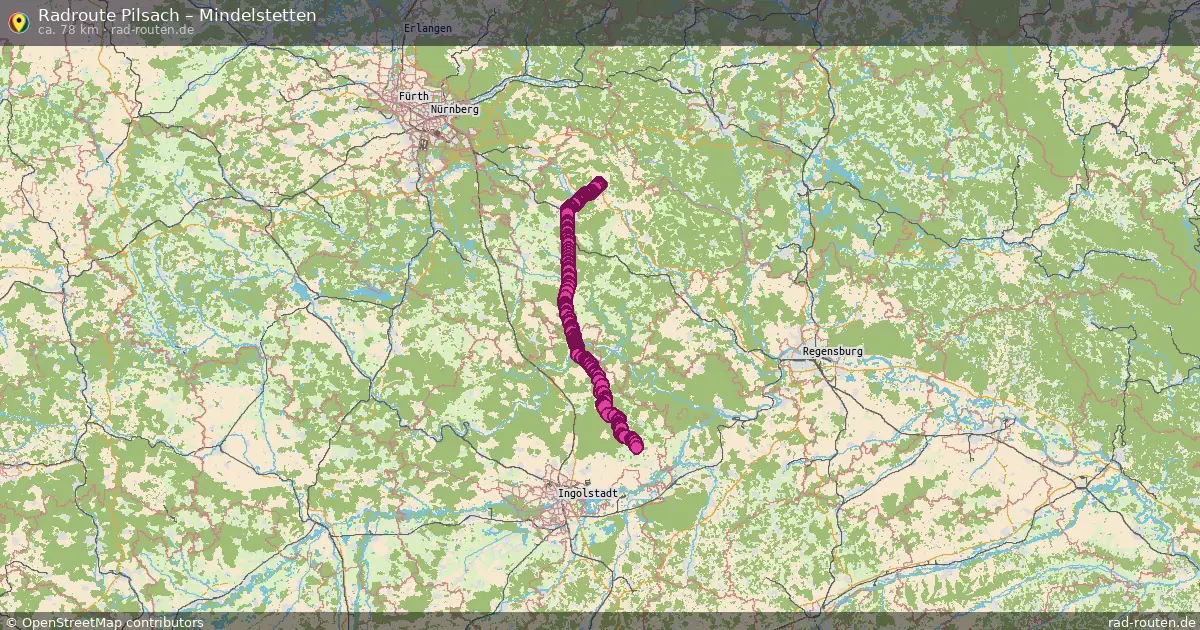 Radtour Pilsach – Mindelstetten