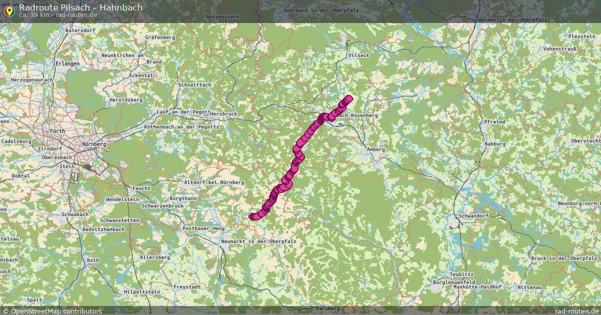 Radtour Pilsach – Hahnbach