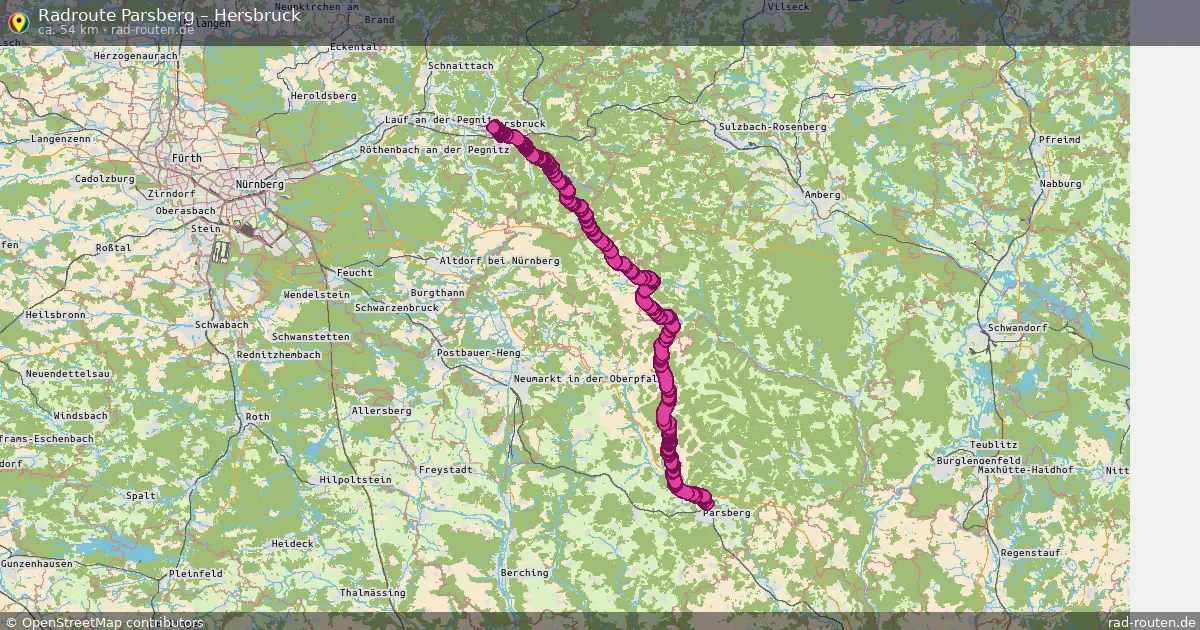 Radtour Parsberg – Hersbruck