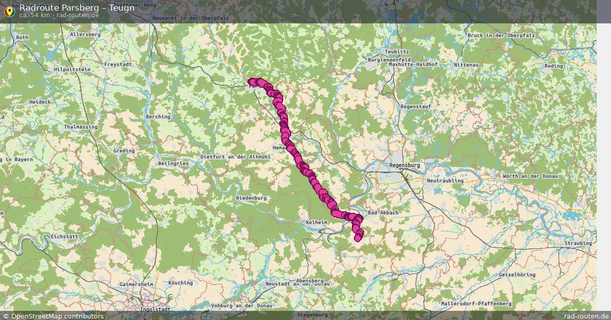 Radtour Parsberg – Teugn