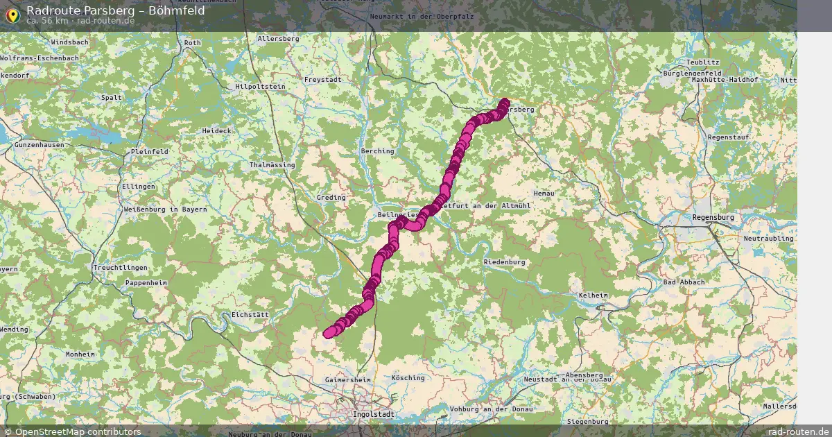 Radtour Parsberg – Böhmfeld