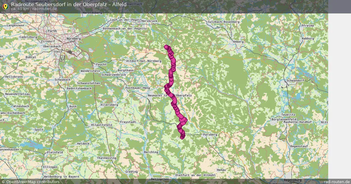Radtour Seubersdorf In Der Oberpfalz – Alfeld
