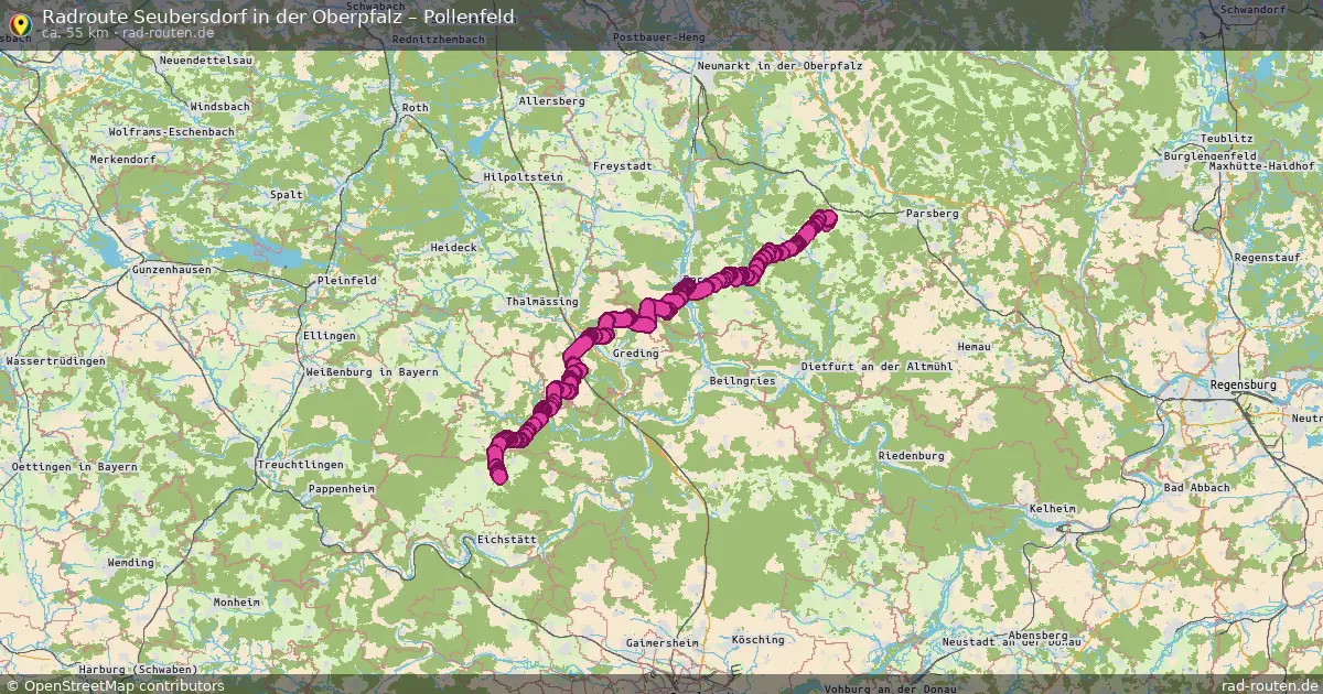 Radtour Seubersdorf In Der Oberpfalz – Pollenfeld