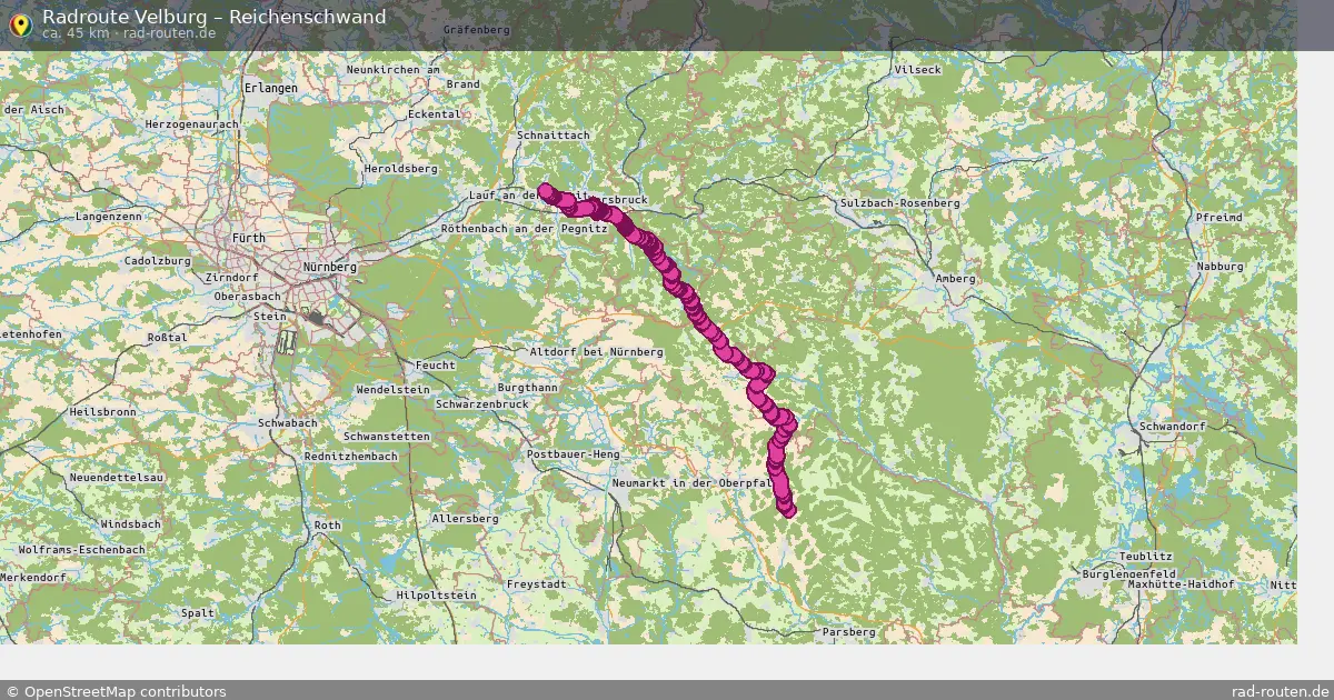 Radtour Velburg – Reichenschwand