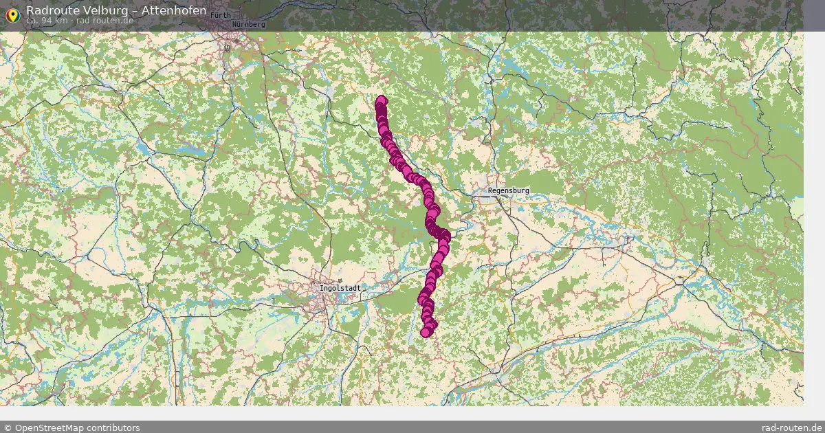 Radtour Velburg – Attenhofen