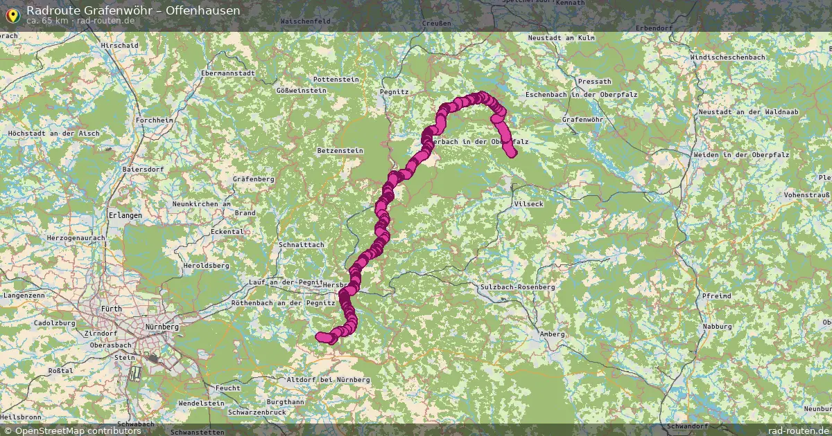 Radtour Grafenwöhr – Offenhausen