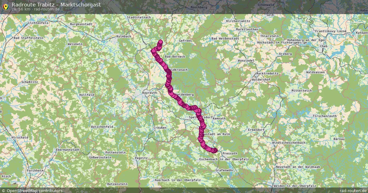 Radtour Trabitz – Marktschorgast