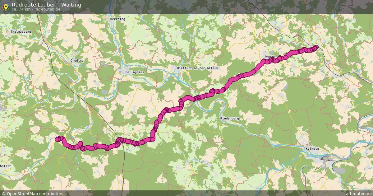 Radtour Laaber – Walting