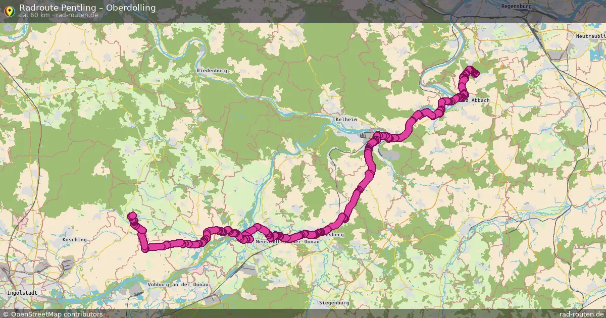 Radtour Pentling – Oberdolling