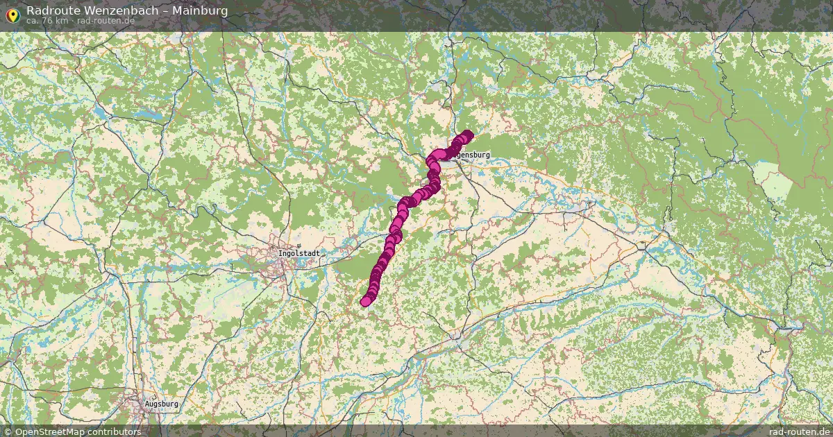 Radtour Wenzenbach – Mainburg