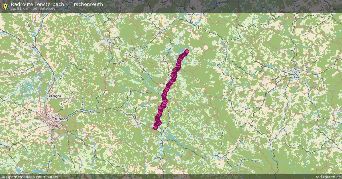 Radtour Fensterbach – Tirschenreuth