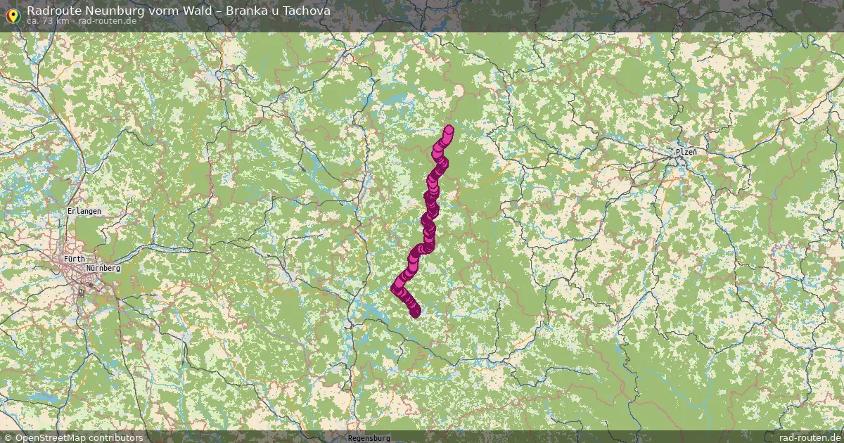 Radtour Neunburg Vorm Wald – Branka U Tachova