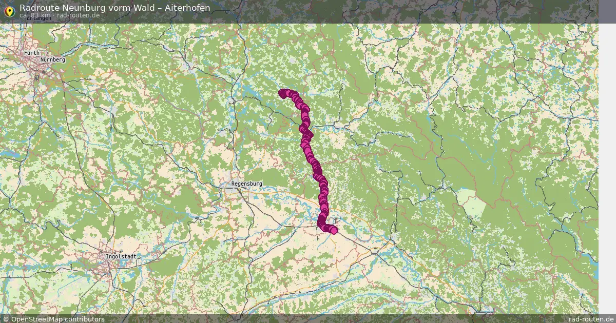 Radtour Neunburg Vorm Wald – Aiterhofen