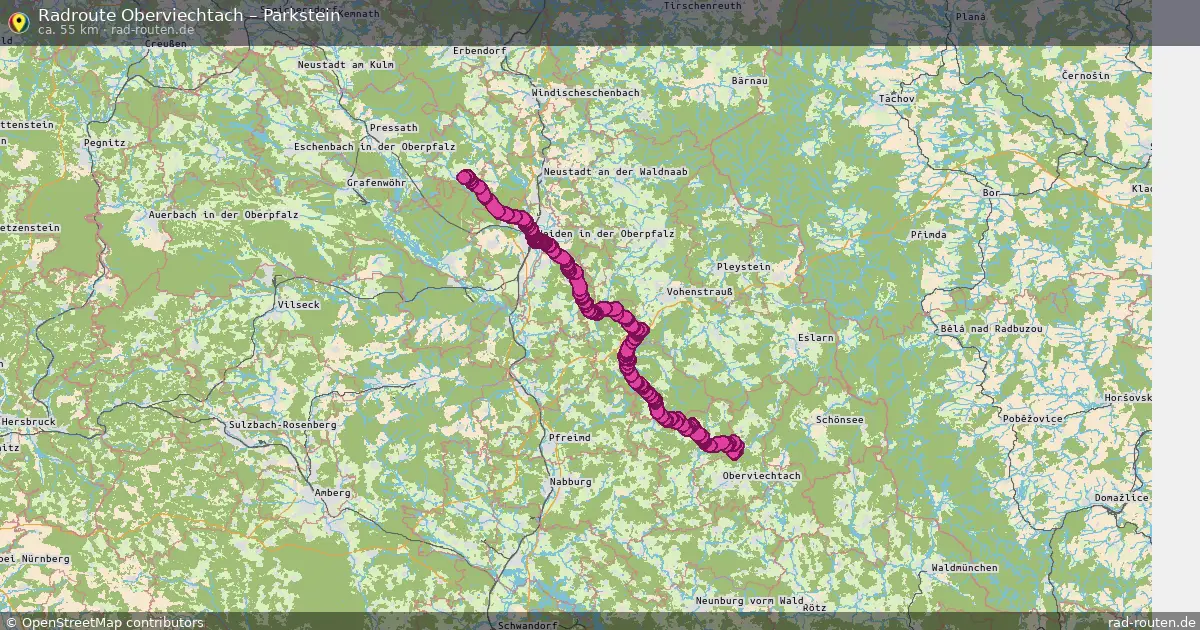 Radtour Oberviechtach – Parkstein