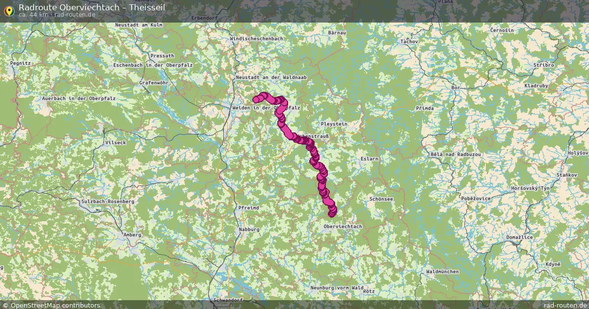 Radtour Oberviechtach – Theisseil